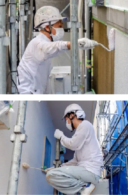 塗装工事の仕事について